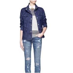 JCrew Downtown Field Jacket in Navy